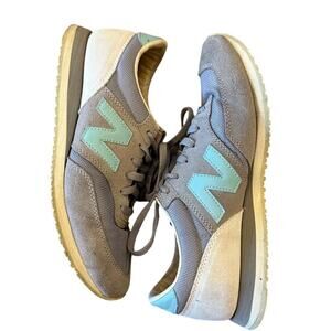 NEW BALANCE 620 Gray/ Teal Sneakers Women size 9